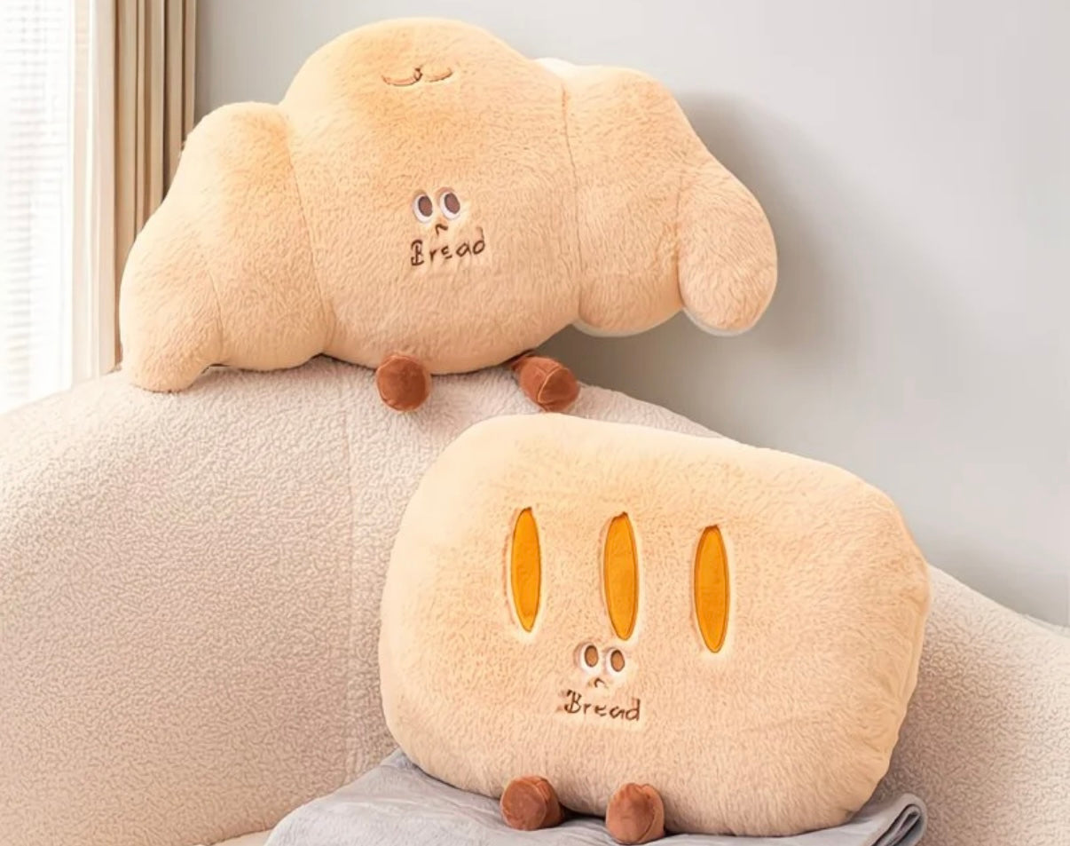 2in1 Aranyos croissant párna-takaró